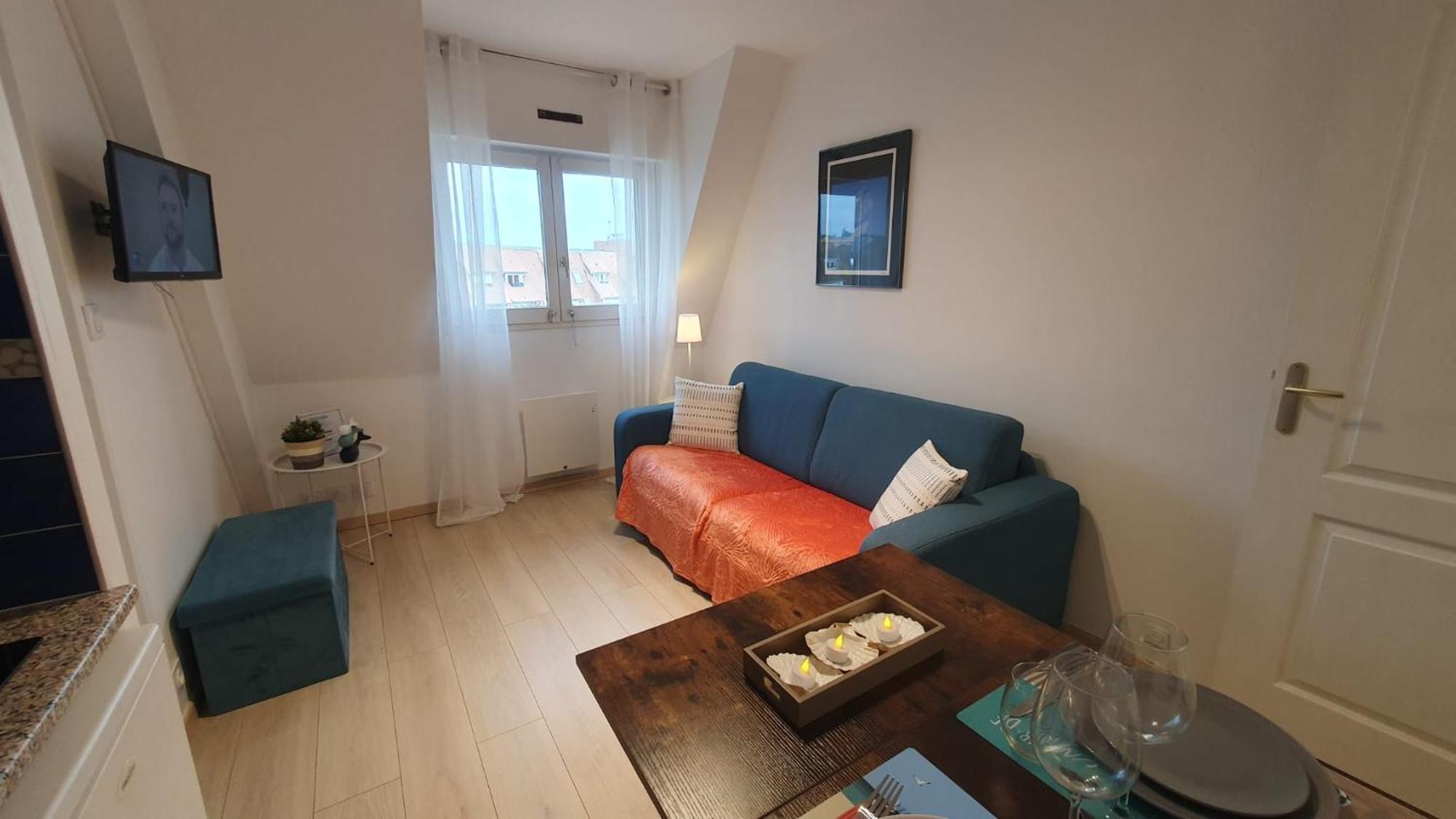 Super Deauville Appartement 2 Pieces Cosy Proche Plage Plein Sud Villers-sur-Mer Kültér fotó