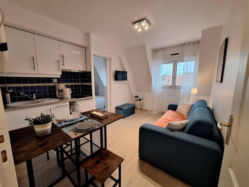 Super Deauville Appartement 2 Pieces Cosy Proche Plage Plein Sud Villers-sur-Mer Kültér fotó